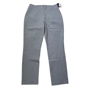 COOPER St Womens Sz 6 Bordeaux Pant Front ZIP Tapered Crop Powder Gray